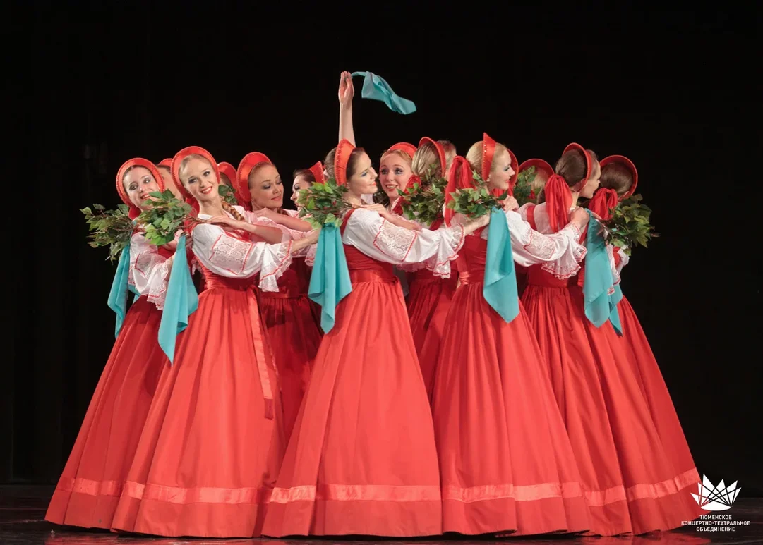 Русский танец березка